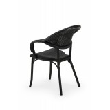 Chaise de jardin MARCO anthracite negra