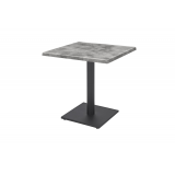 Table pour jardins de restaurant ROXY 70x70 cm 34 mm