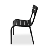Chaise De Jardin LYON inspirée de LUXEMBOURG Noir